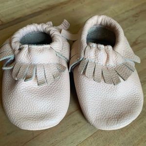 Blush Pink Mocassins